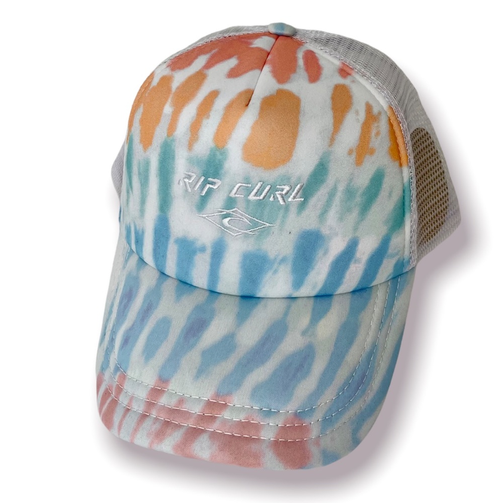 RIP Curl Adjustable Tie Dye Wipeout Trucker Hat NWT